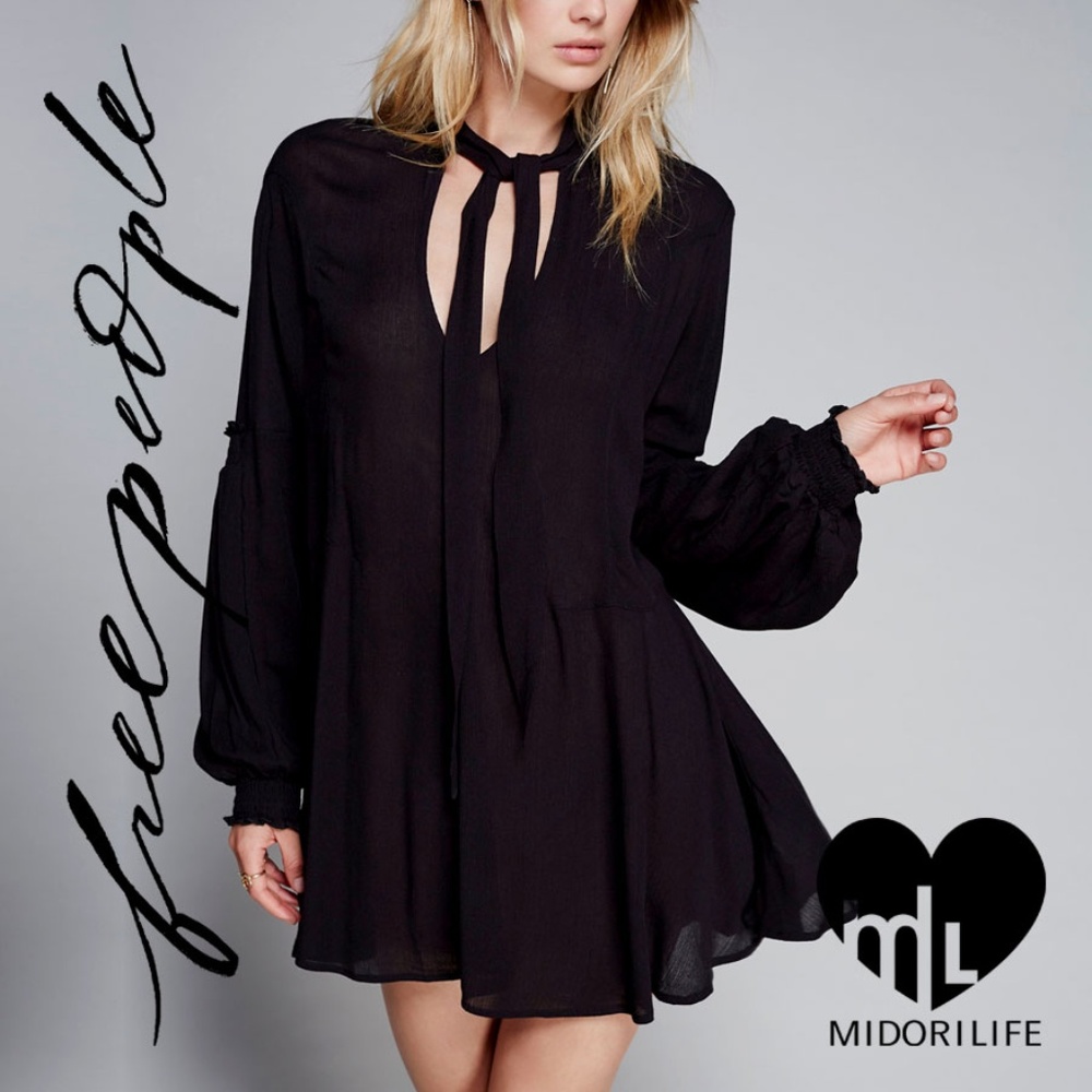 FREE PEOPLE Last Rose Tunic Mini Dress Top